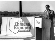 Inauguration du Château Bromont